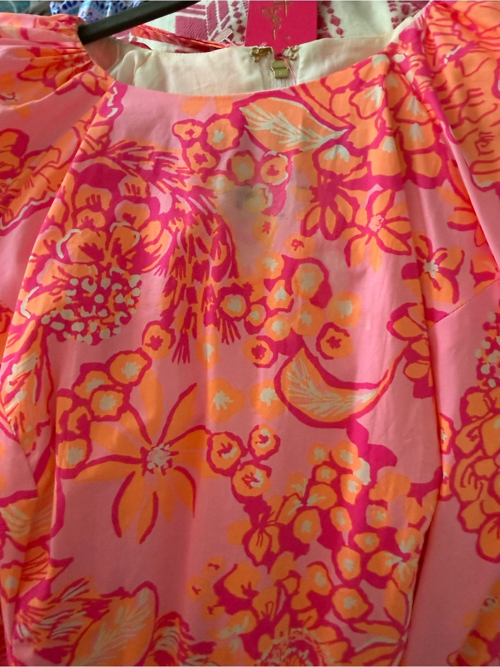 🌺NWT Lilly Pulitzer Knoxlie Dress Mandevilla Baby Days Bloom 🌺 - Picture 6 of 6